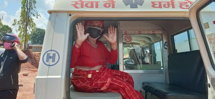 covid mahila discharge 1