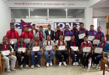जिल्ला भलिवल संघ गुल्मीको नेतृत्व सर्वसम्मत